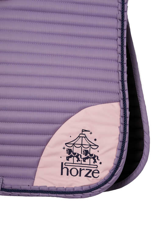 Horze Magic Carousel AP Pony Saddle Pad Grey Ridge - Aitken's Saddlery