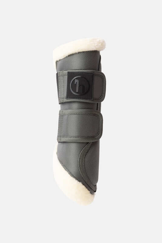 Horze Nature Made Leisure Brushing Boots Olive Green - Aitken's Saddlery