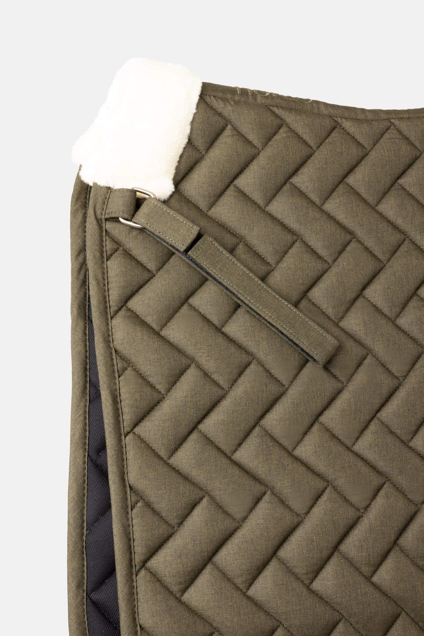 Horze Nature Made Leisure Dressage Pad Olive Green - Aitken's Saddlery