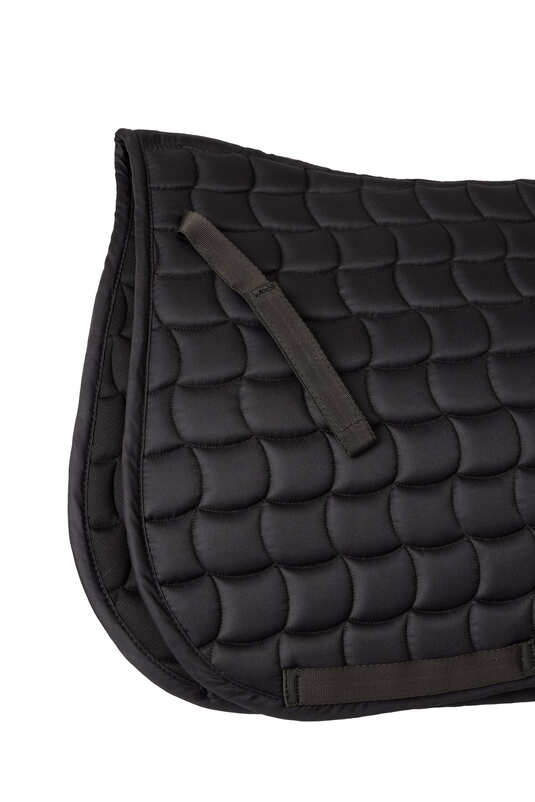 Horze Pegasus Pony Saddle Pad Caviar Black - Aitken's Saddlery