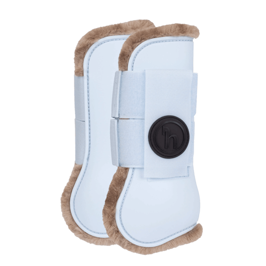 Horze Rising Star Tendon Boots Ice Water Blue - Aitken's Saddlery