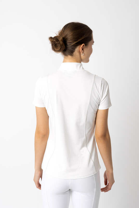 Horze Ryleigh Ladies Show Shirt White - Aitken's Saddlery