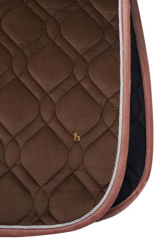 Horze St Moritz Dressage Pad Chocolate Martini - Aitken's Saddlery