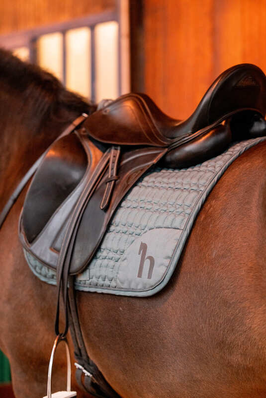 Horze Trixi Pony All Purpose Pad Goblin Blue - Aitken's Saddlery