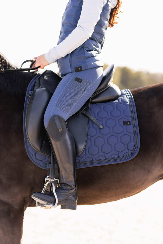 Horze Urban Vitality Dressage Pad Insignia Blue - Aitken's Saddlery