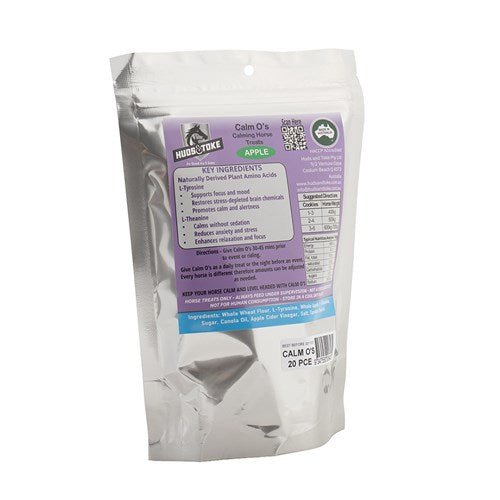 Huds & Toke Calm O's Calming Horse Treats - Aitken's Saddlery
