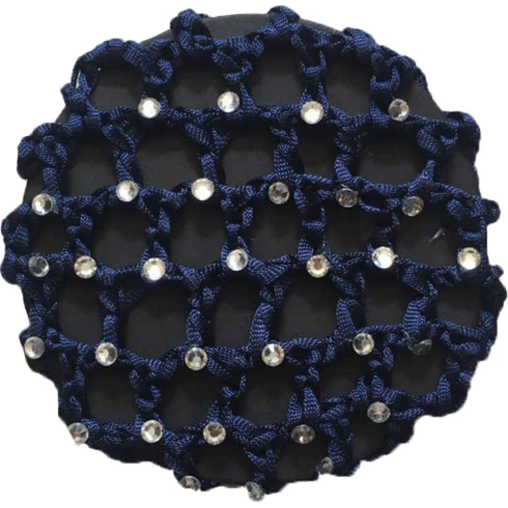 Huntington Hair Net with Diamonte Crystals - Aitken's Saddlery