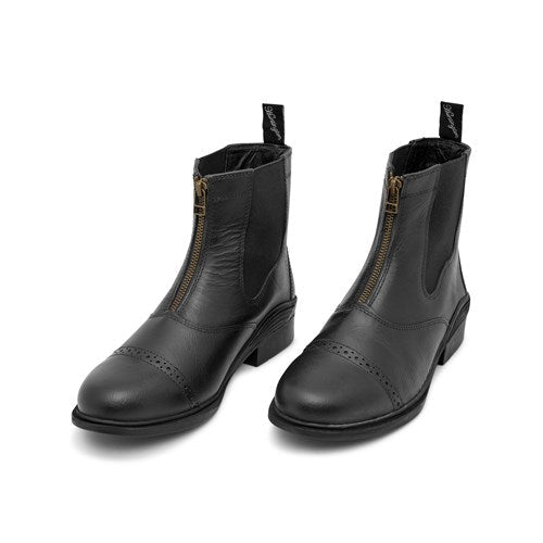 Huntington Ladies Leather Zip Boot - Aitken's Saddlery