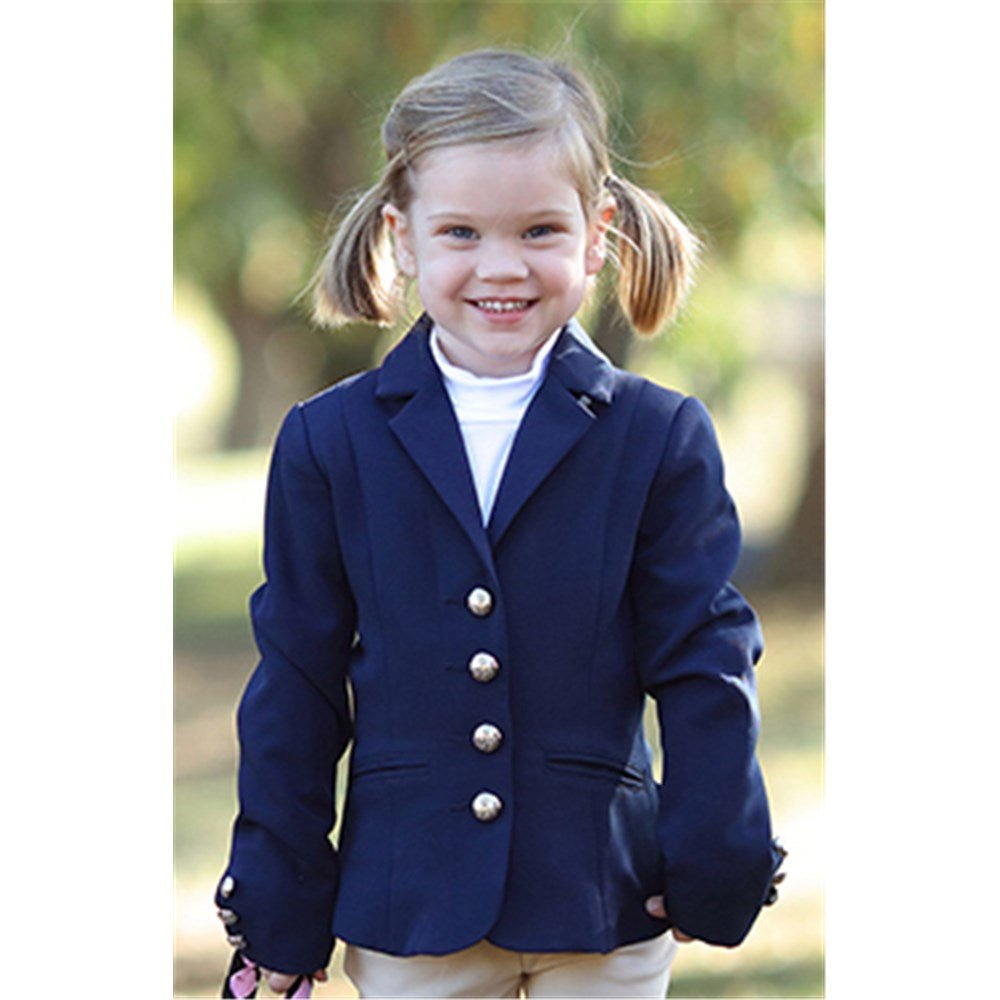 Huntington Willow Kids Jacket Navy - Aitken's Saddlery