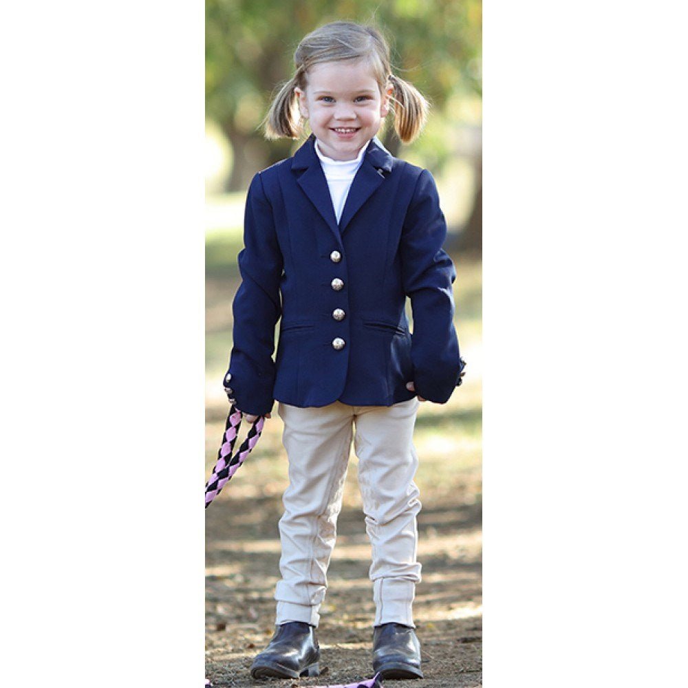 Huntington Willow Kids Jacket Navy - Aitken's Saddlery