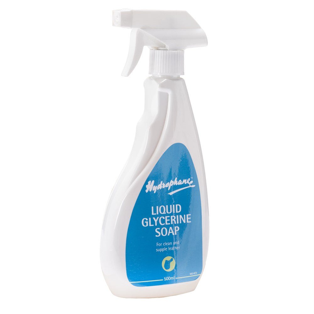 Hydrophane Liquid Glycerine Saddle Soap 500ml - Aitken's Saddlery