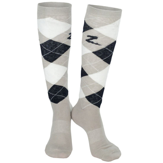 Horze Holly Knee Socks String Beige