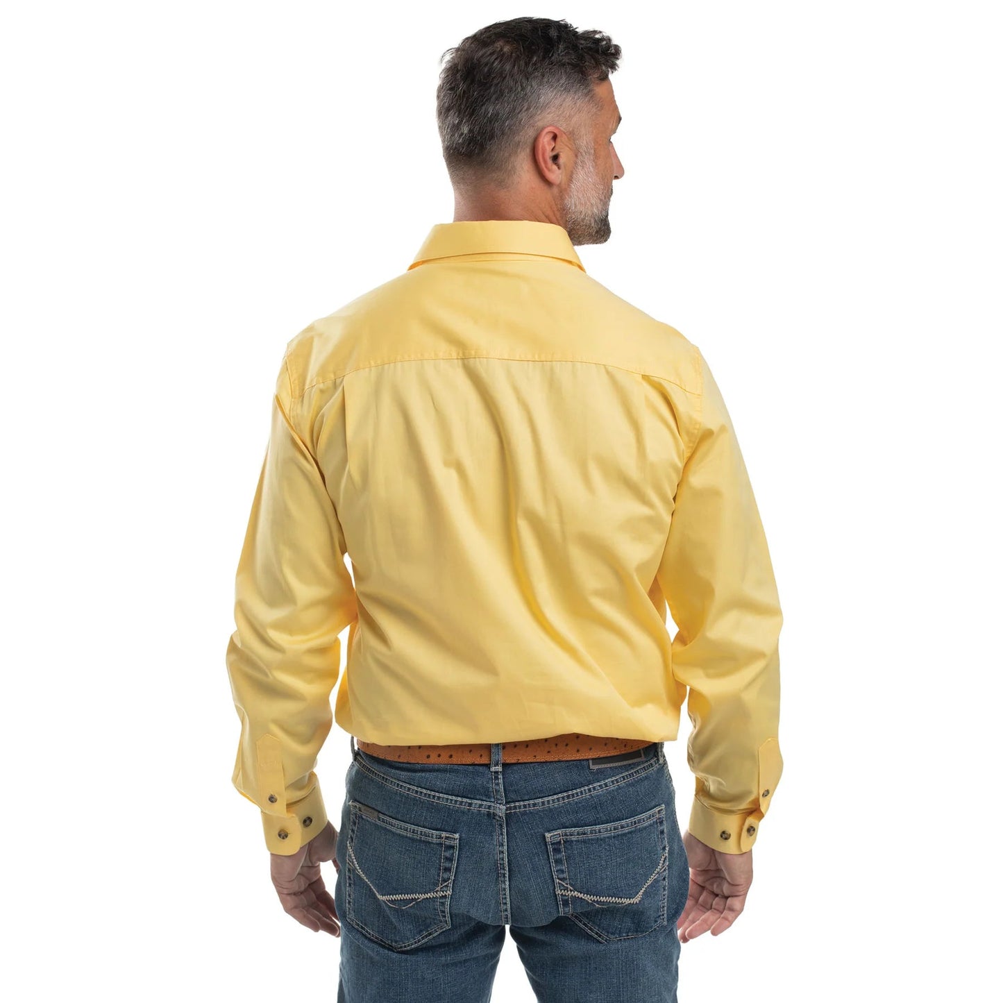 JCA Cameron Mens Workshirt Butter - Aitken's Saddlery