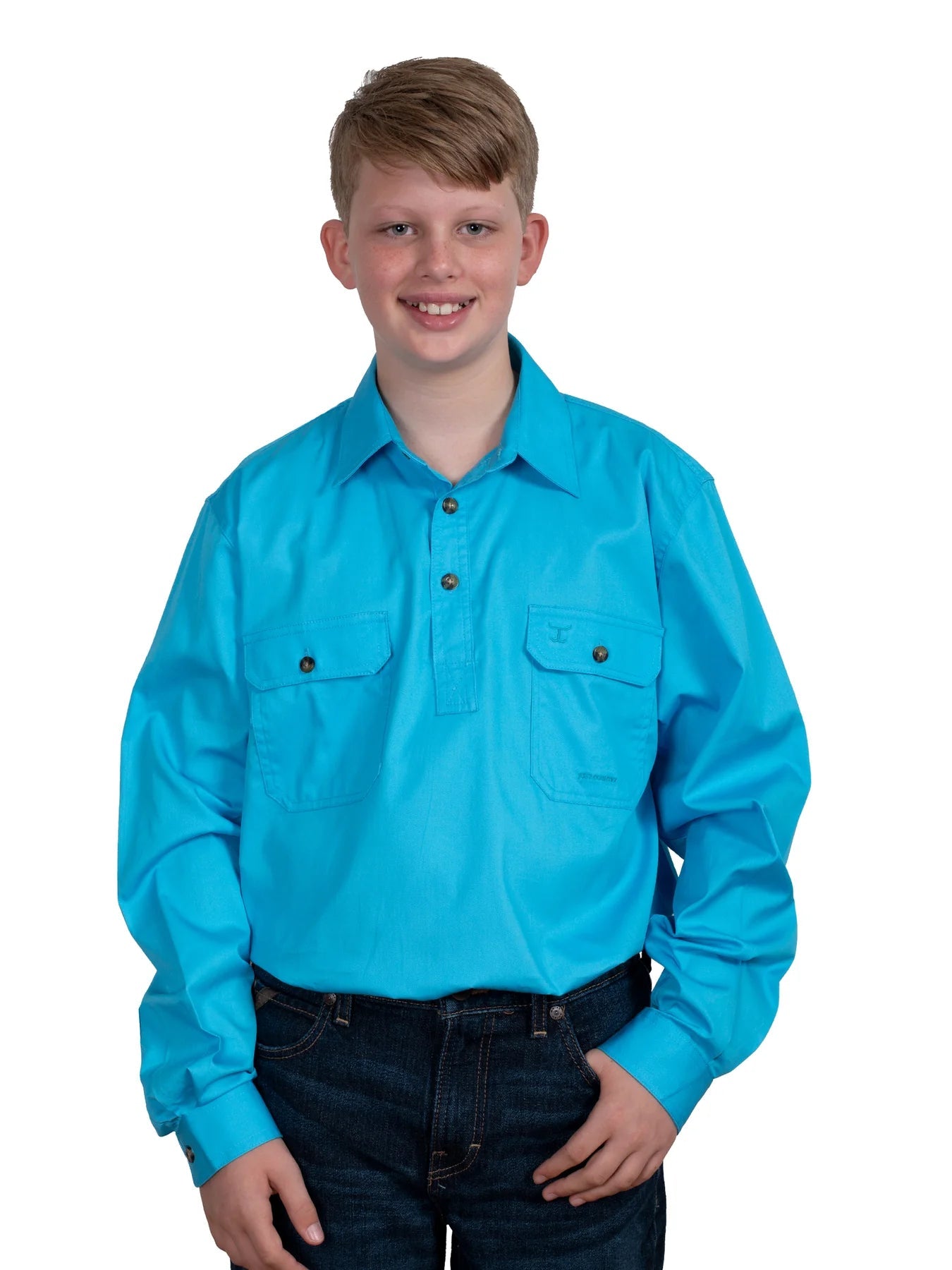 JCA Lachlan Skye Boys Shirt - Aitken's Saddlery