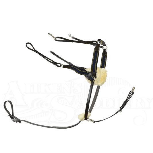 Jeffries Competition Five Point Breastplate - Aitken's Saddlery