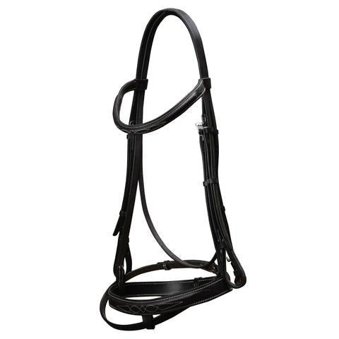 Jeffries Stitched Bridle - Aitken's Saddlery