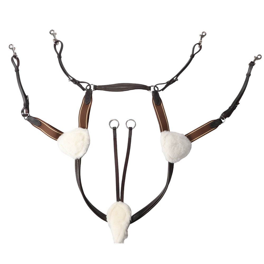 Jeremy and Lord Five Point Breastplate - Aitken's Saddlery