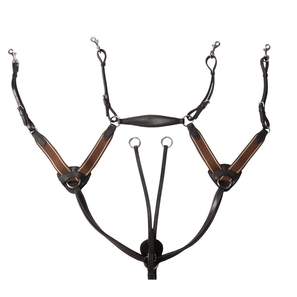 Jeremy and Lord Five Point Breastplate - Aitken's Saddlery