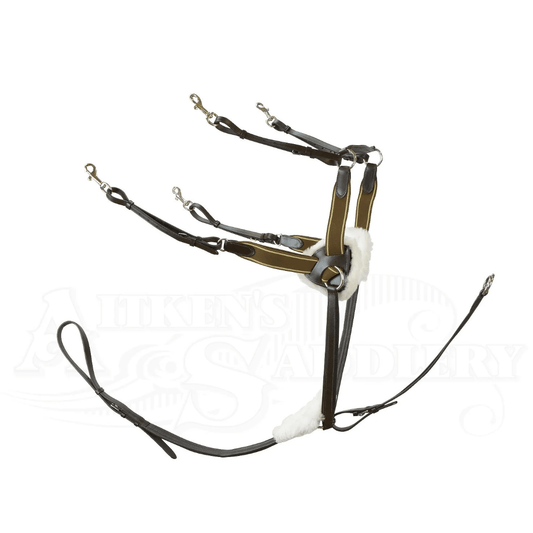 Jeremy and Lord Five Point Breastplate - Aitken's Saddlery