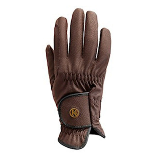 Kunkle Gloves Brown - Aitken's Saddlery
