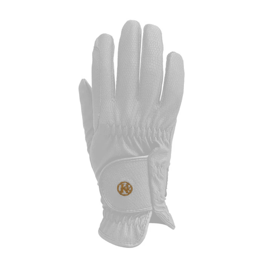 Kunkle Gloves White - Aitken's Saddlery