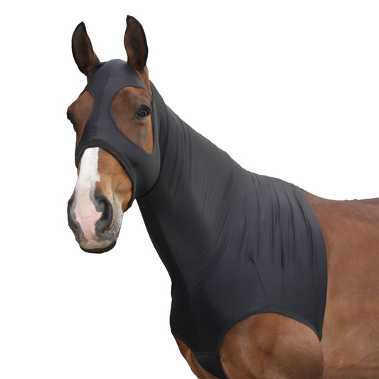 Lami-Cell Lycra Hood with Chest Protector - Aitken's Saddlery