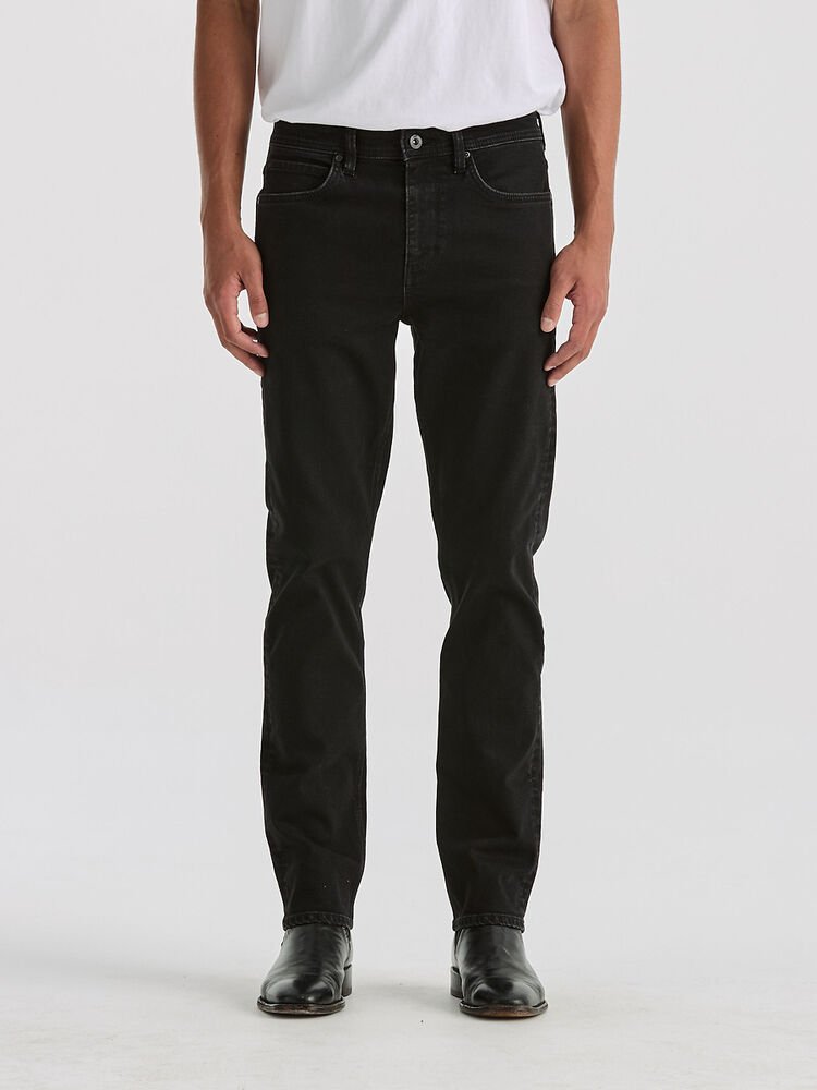 Lee Originals L100 Slim Soft Black Mens Jeans - Aitken's Saddlery