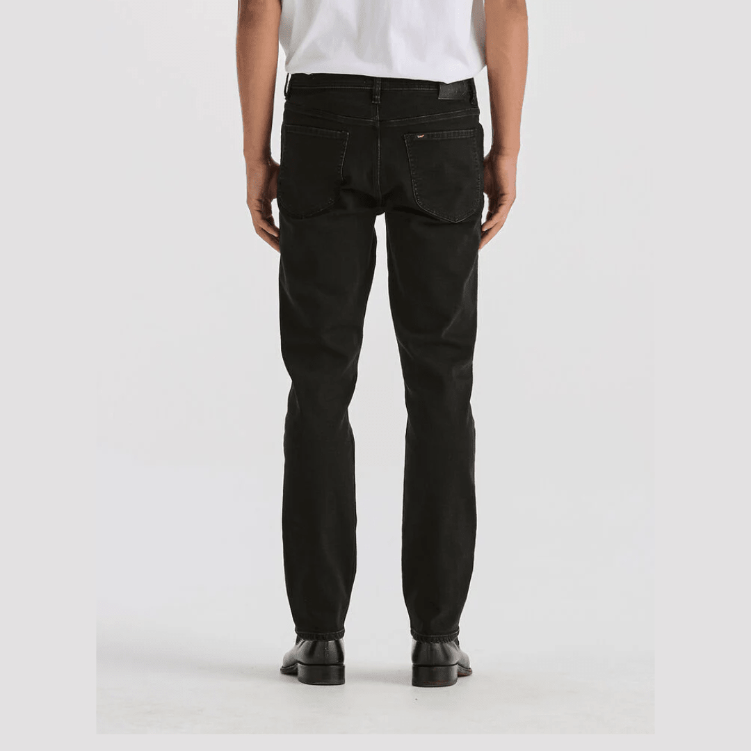 Lee Originals L100 Slim Soft Black Mens Jeans - Aitken's Saddlery