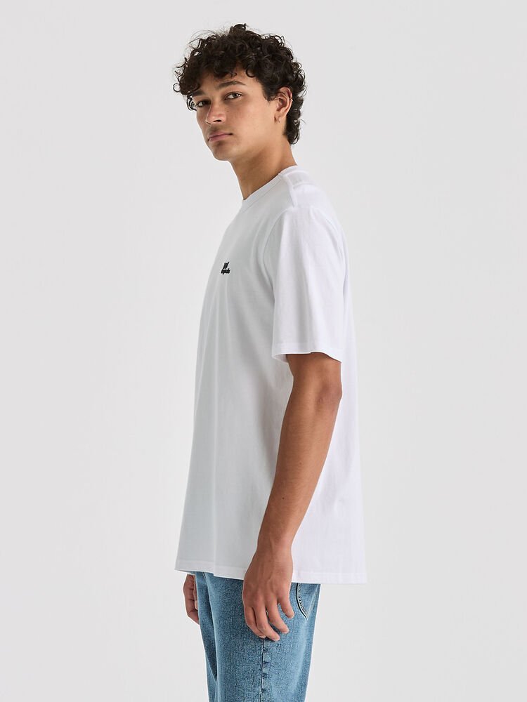 Lee Riders Relaxed Original Mens Tee White - Aitken's Saddlery