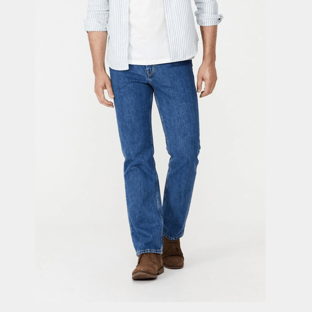 LEVI'S Men's 516 Straight Jeans Stonewash - Aitken's Saddlery