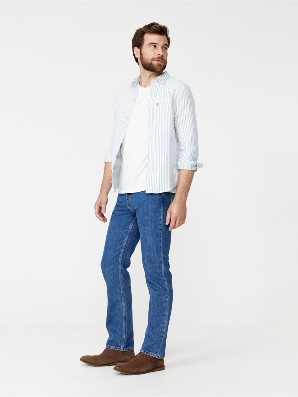 LEVI'S Men's 516 Straight Jeans Stonewash - Aitken's Saddlery