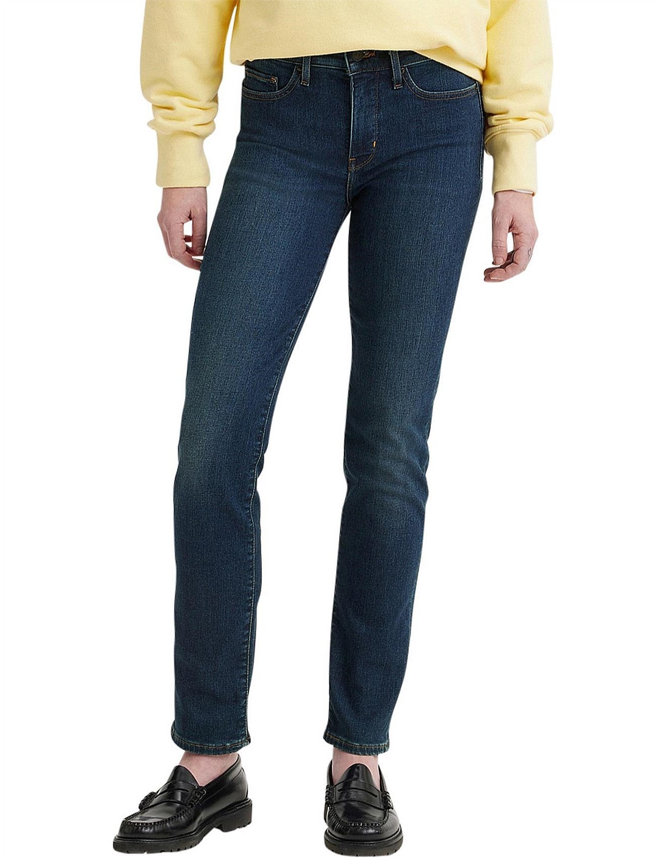 LEVI'S Women's 312 Shaping Slim Jeans Blue Swell - Aitken's Saddlery
