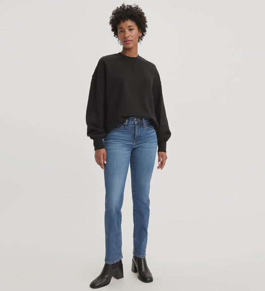 Levi's Women's 312 Shaping Slim Jeans Blue Wave Mid