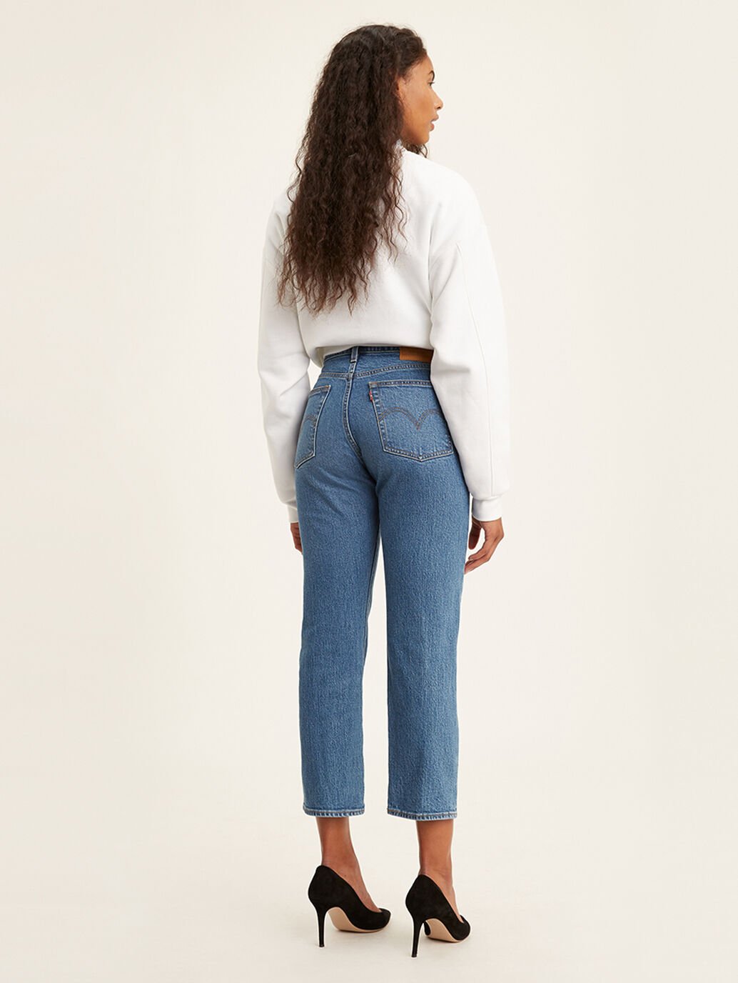 LEVI'S Women's Wedgie Straight Jeans Jazz Jive Sound - Aitken's Saddlery