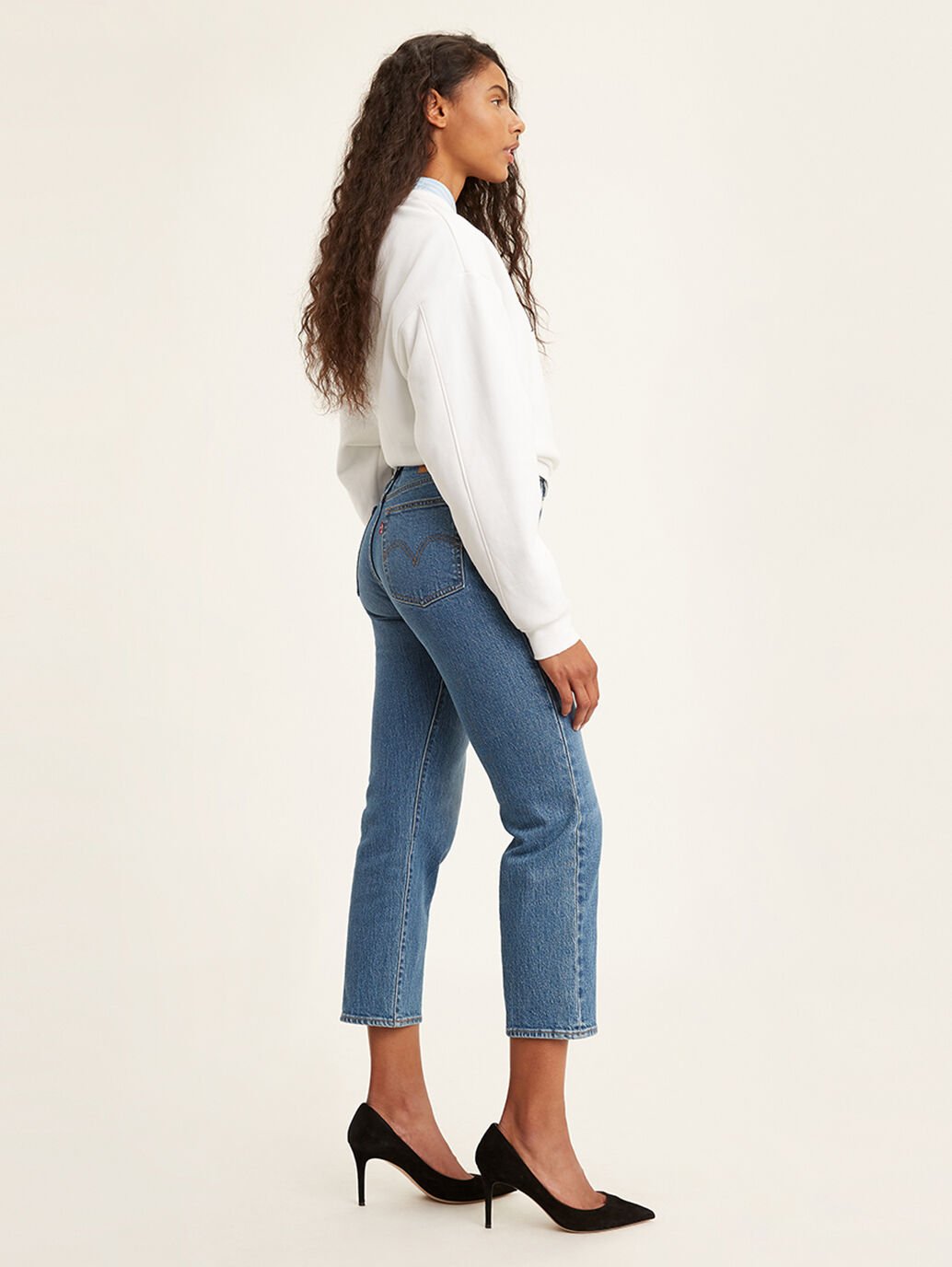 LEVI'S Women's Wedgie Straight Jeans Jazz Jive Sound - Aitken's Saddlery