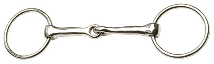Loose Ring Nickle Plate Bit - Aitken's Saddlery