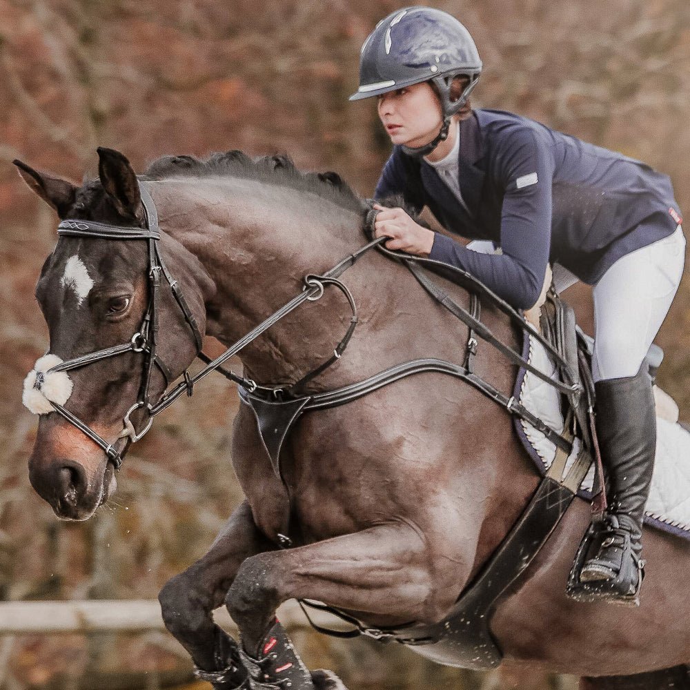 Lumiere Anka Leather Breastplate - Aitken's Saddlery