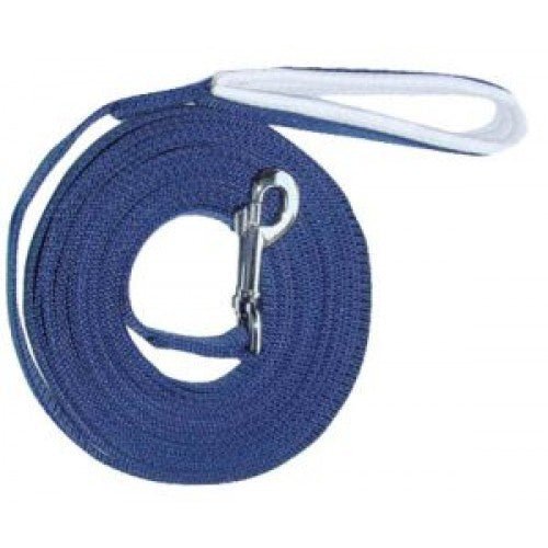 Lunge Lead Web Plain web with Padded Handle - Aitken's Saddlery