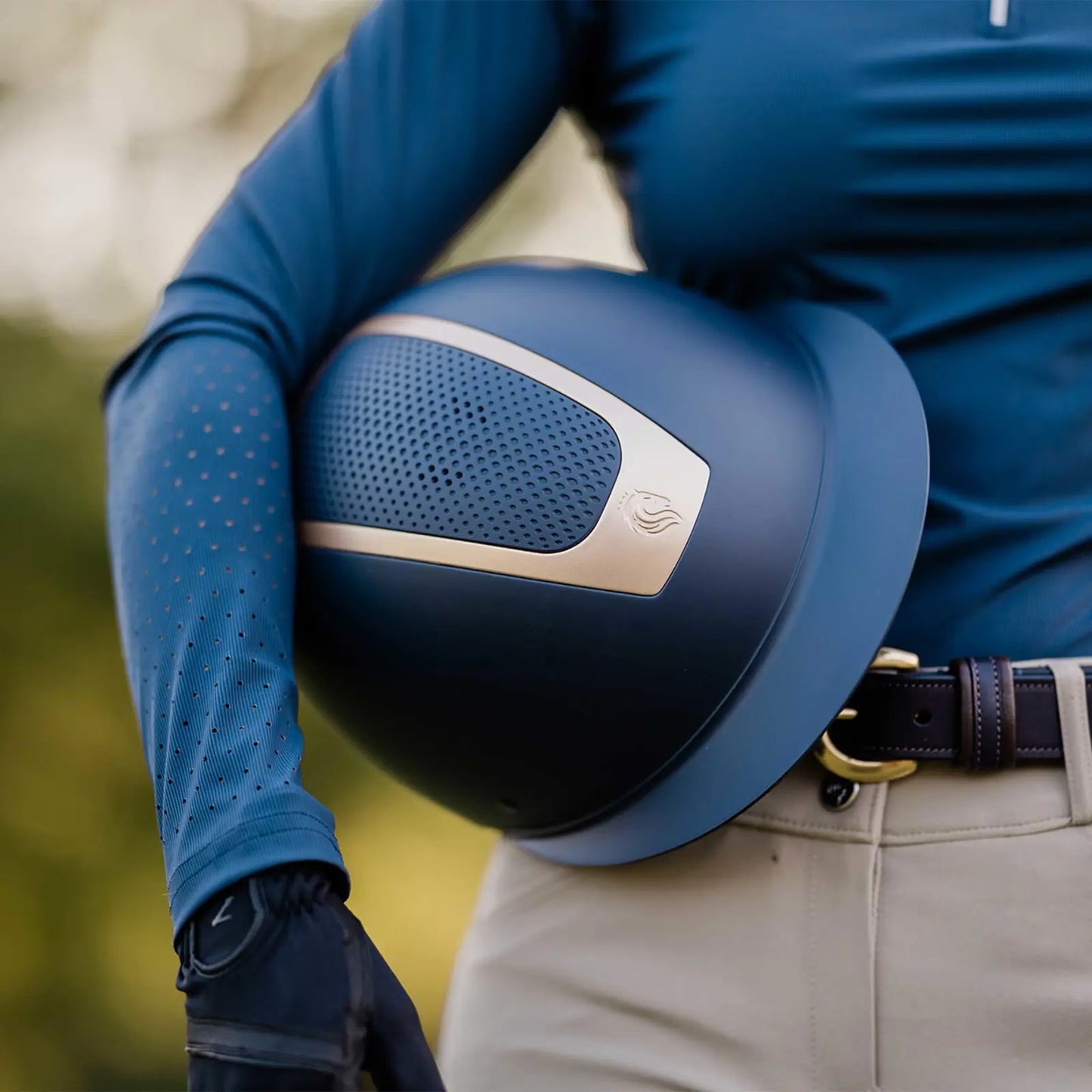 Equinavia Crown MIPS Helmet Navy & Gold