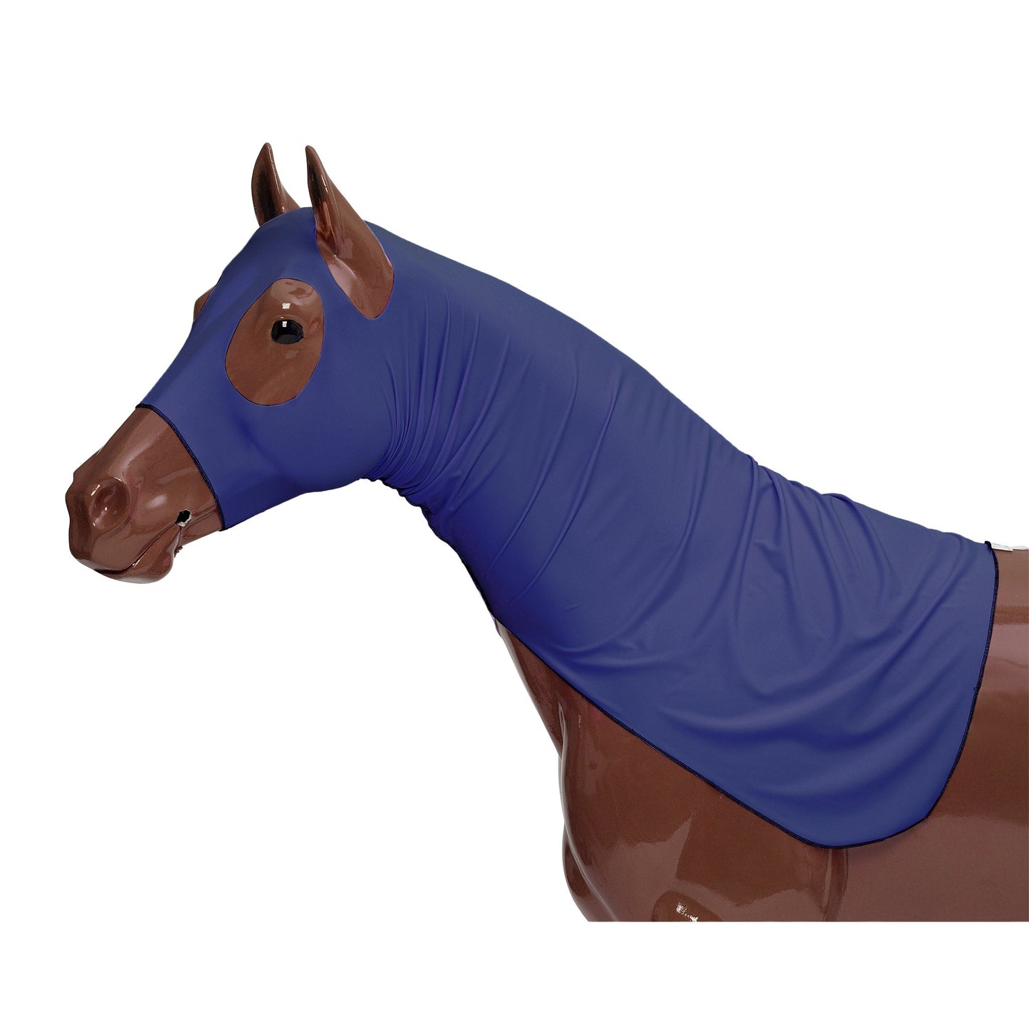 Lycra Skinny Hood Navy - Aitken's Saddlery