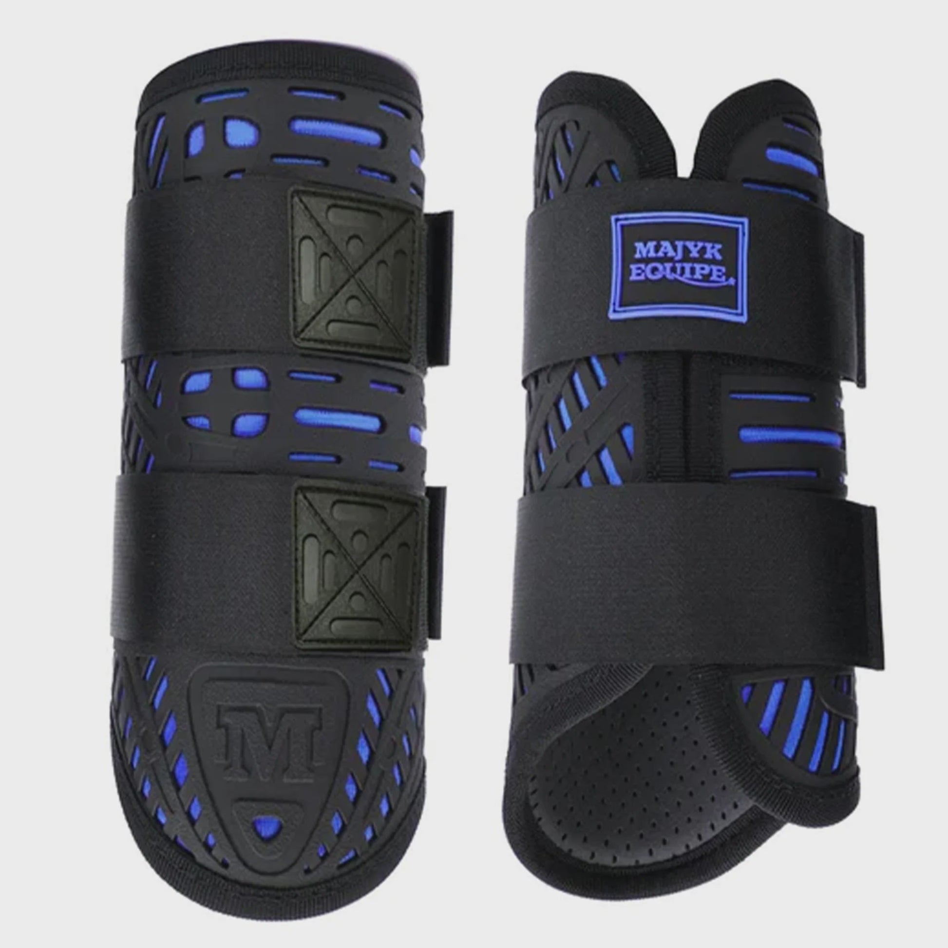 Majyk Equipe Elite XC Front Boots Azure - Aitken's Saddlery