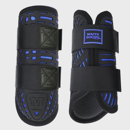 Majyk Equipe Elite XC Front Boots Azure - Aitken's Saddlery