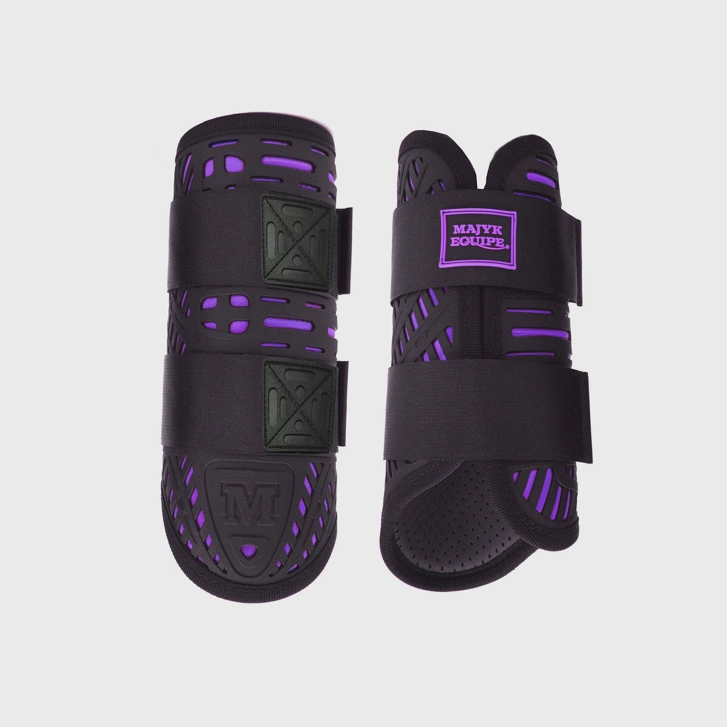 Majyk Equipe Elite XC Front Boots Purple - Aitken's Saddlery