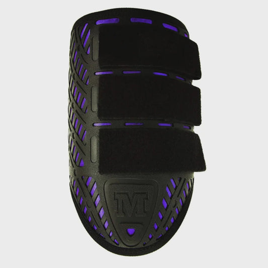 Majyk Equipe Elite XC Hind Boots Purple - Aitken's Saddlery