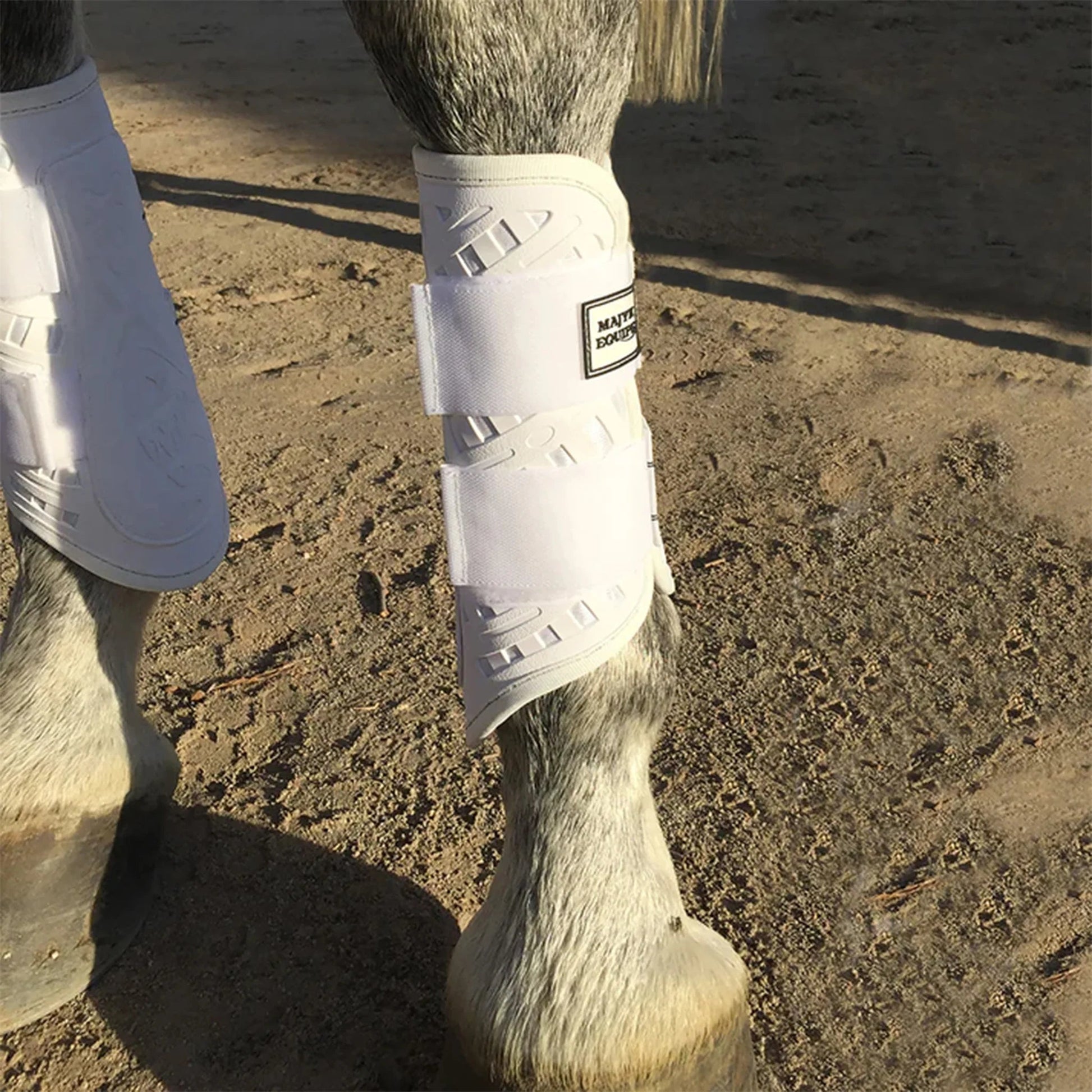 Majyk Equipe Sport Dressage Boots White - Aitken's Saddlery