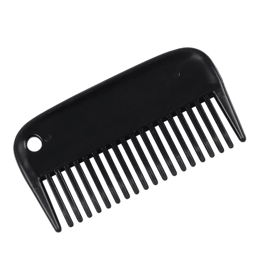 Mane Comb Short Black - Aitken's Saddlery