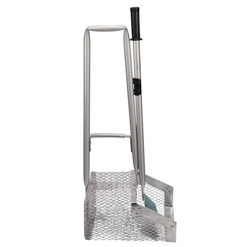 Manure Scoop Mesh with Scraper Long Deluxe - Aitken's Saddlery