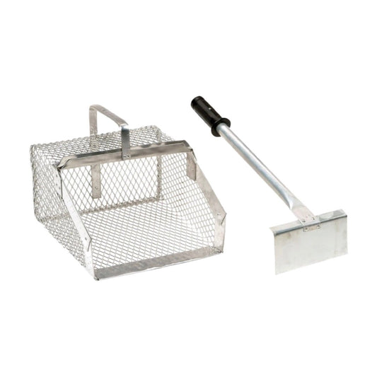 Manure Scoop Short Handle Mesh - Aitken's Saddlery