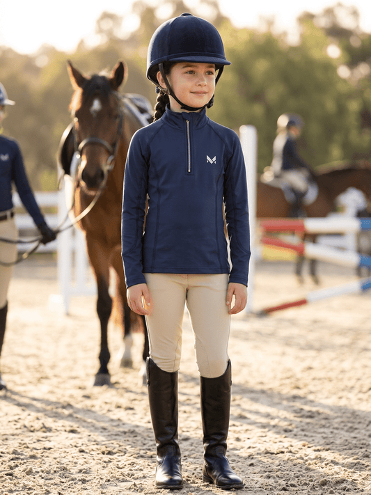 Mia Jee's Horse Long Sleeve Kids Shirt - Aitken's Saddlery
