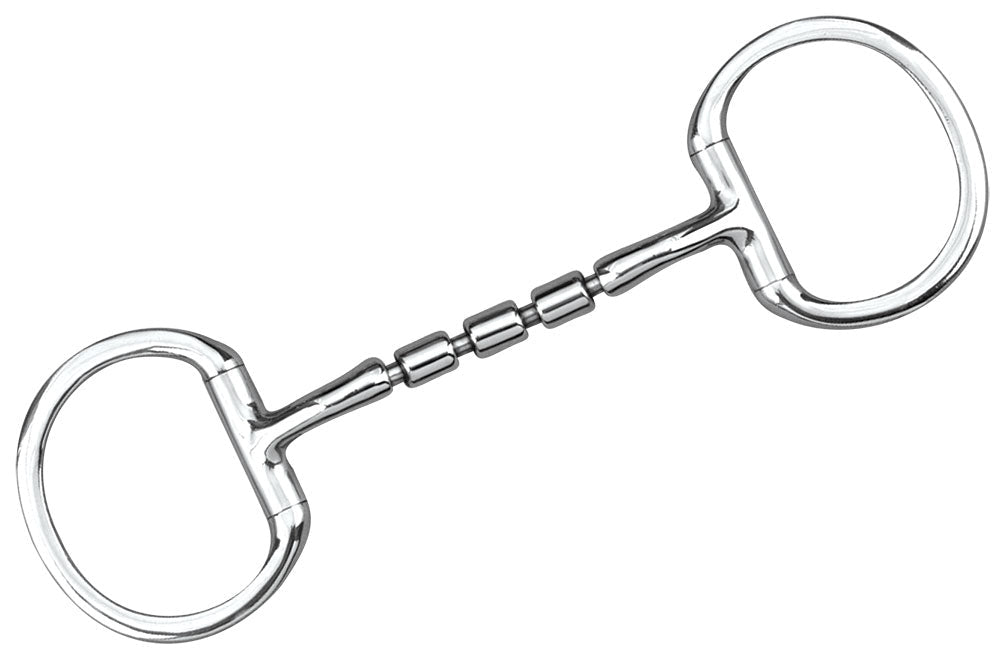 Myler MB32-3 Eggbutt Bit No Hooks - Aitken's Saddlery